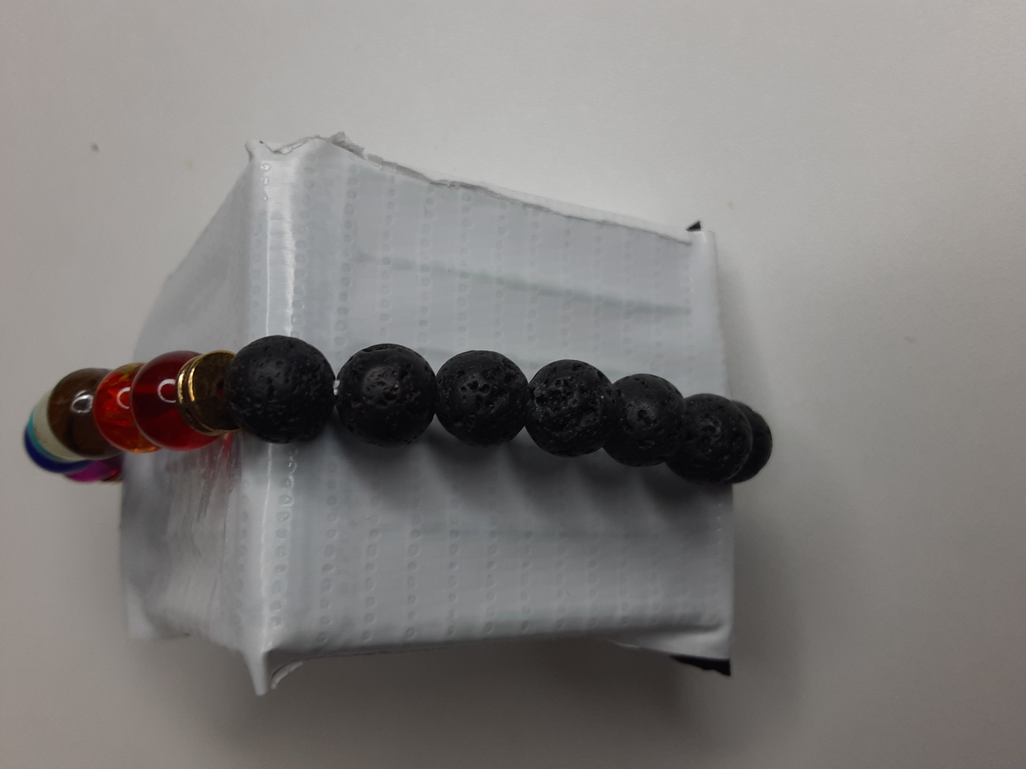 Anxiety Relief Bracelet Grounding Chakra Bracelet Stress Healing Stones for Men or Women