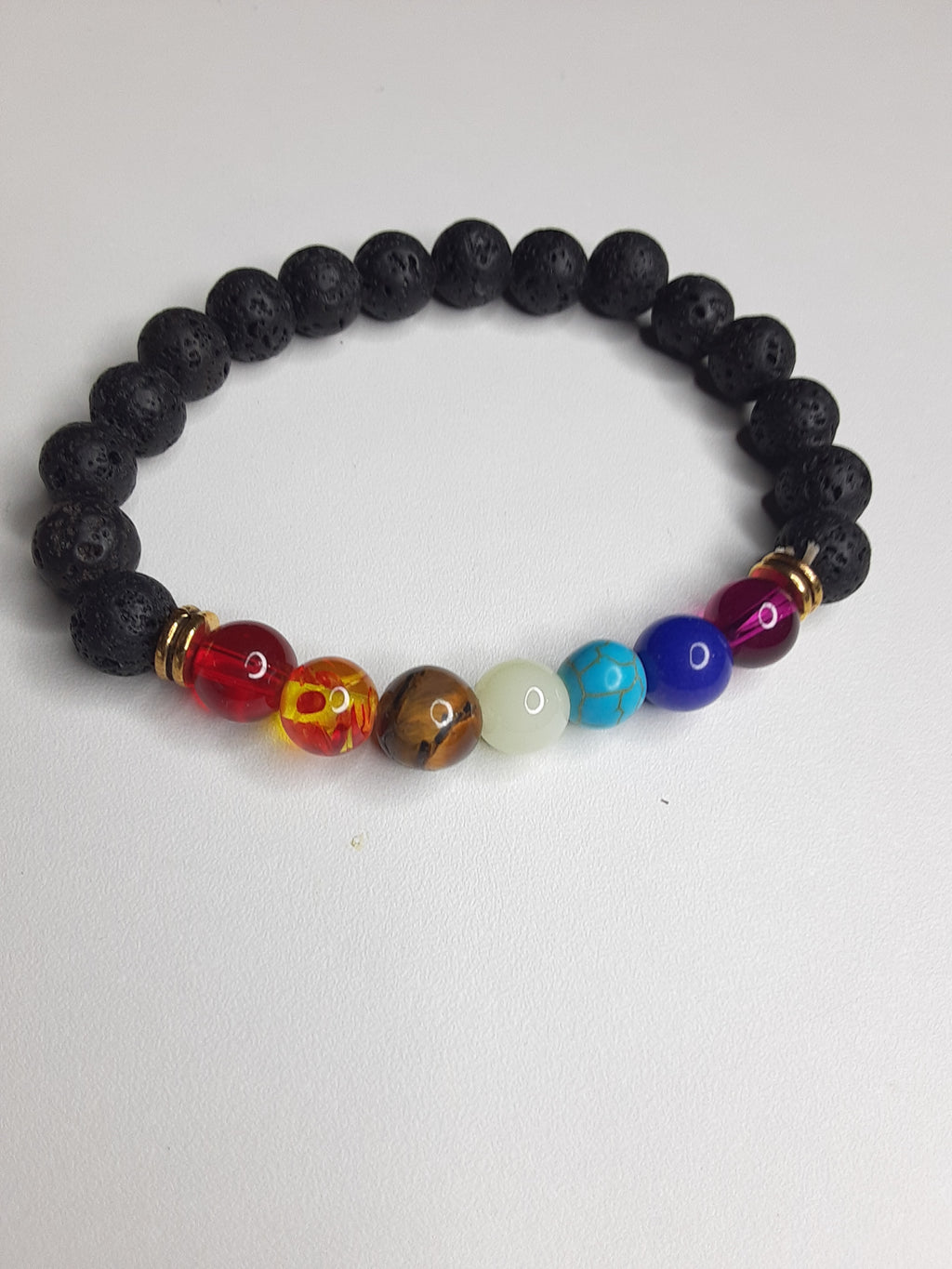 Anxiety Relief Bracelet Grounding Chakra Bracelet Stress Healing Stones for Men or Women