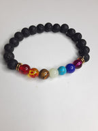 Anxiety Relief Bracelet Grounding Chakra Bracelet Stress Healing Stones for Men or Women