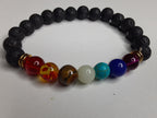 Anxiety Relief Bracelet Grounding Chakra Bracelet Stress Healing Stones for Men or Women
