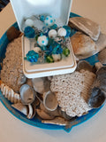 Isle of Palms Hand Crafted Glass Bead Bracelet